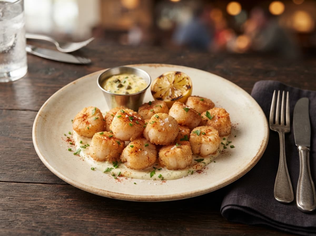 Crispy Bay Scallops