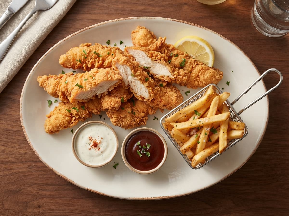Crispy Chicken Tenders Platter