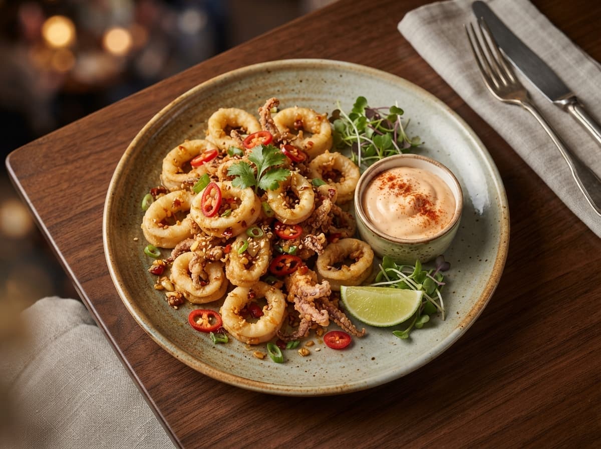 Crispy Dragon Calamari