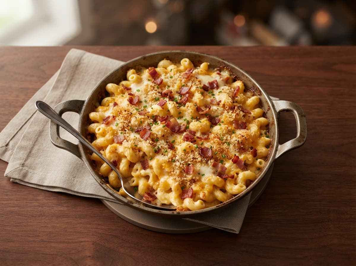 Family Bacon Mac & Cheese (serves 4)