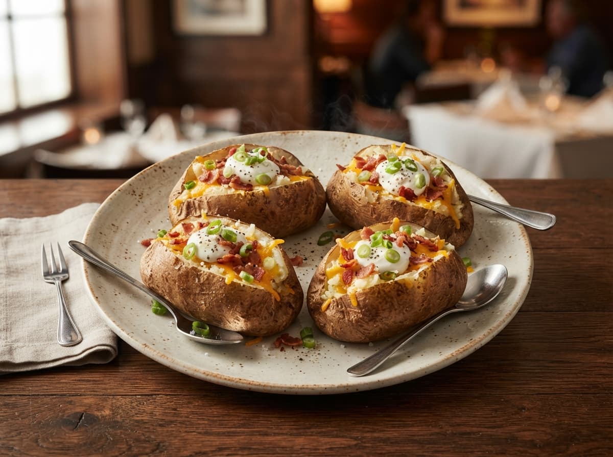Family Baked Potatoes (4 potatoes)