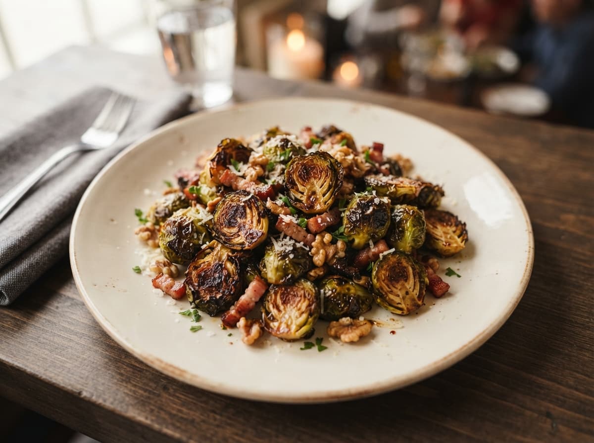 Family Crispy Brussels Sprouts (serves 4)