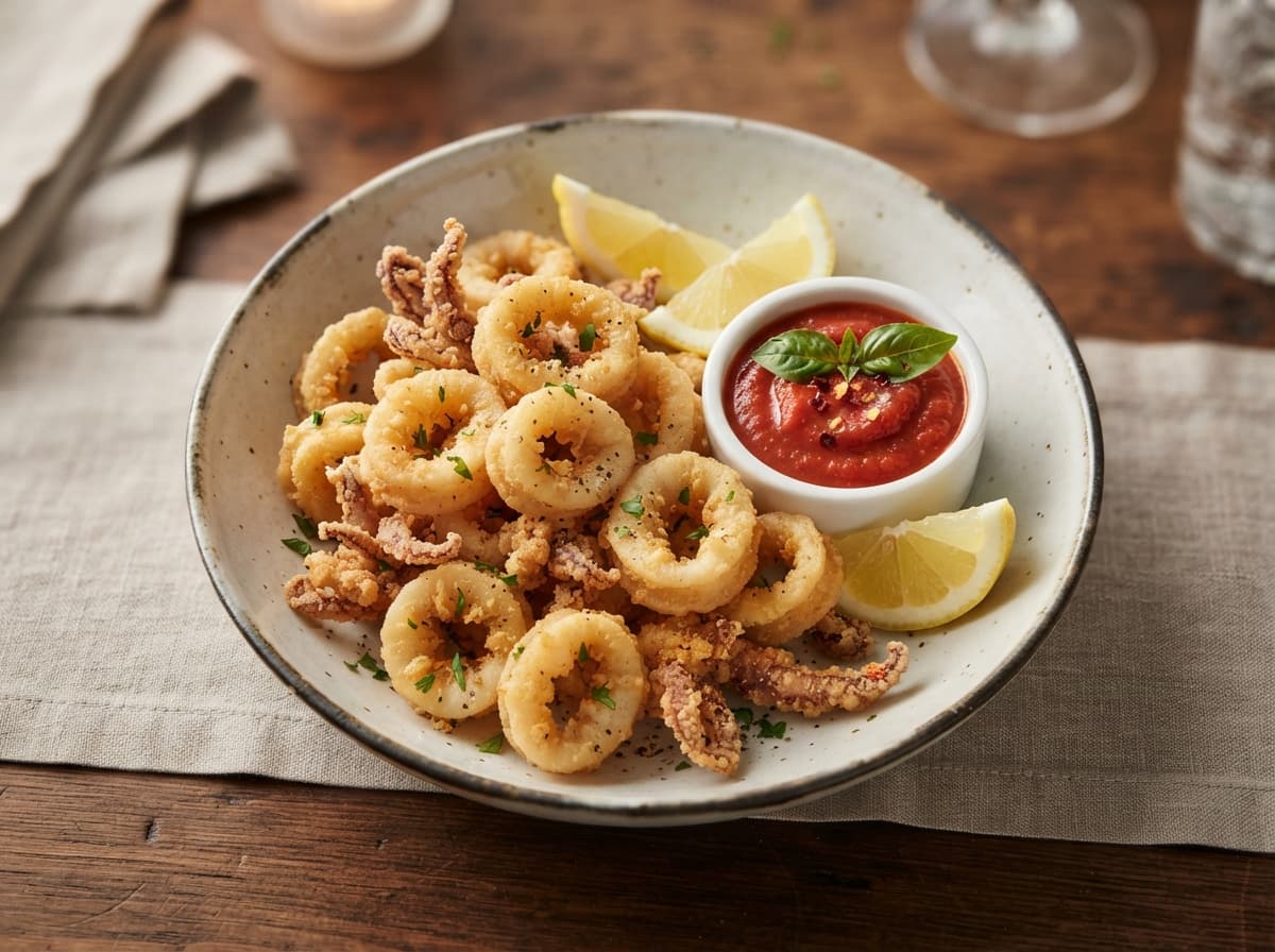 Hand-Breaded Calamari
