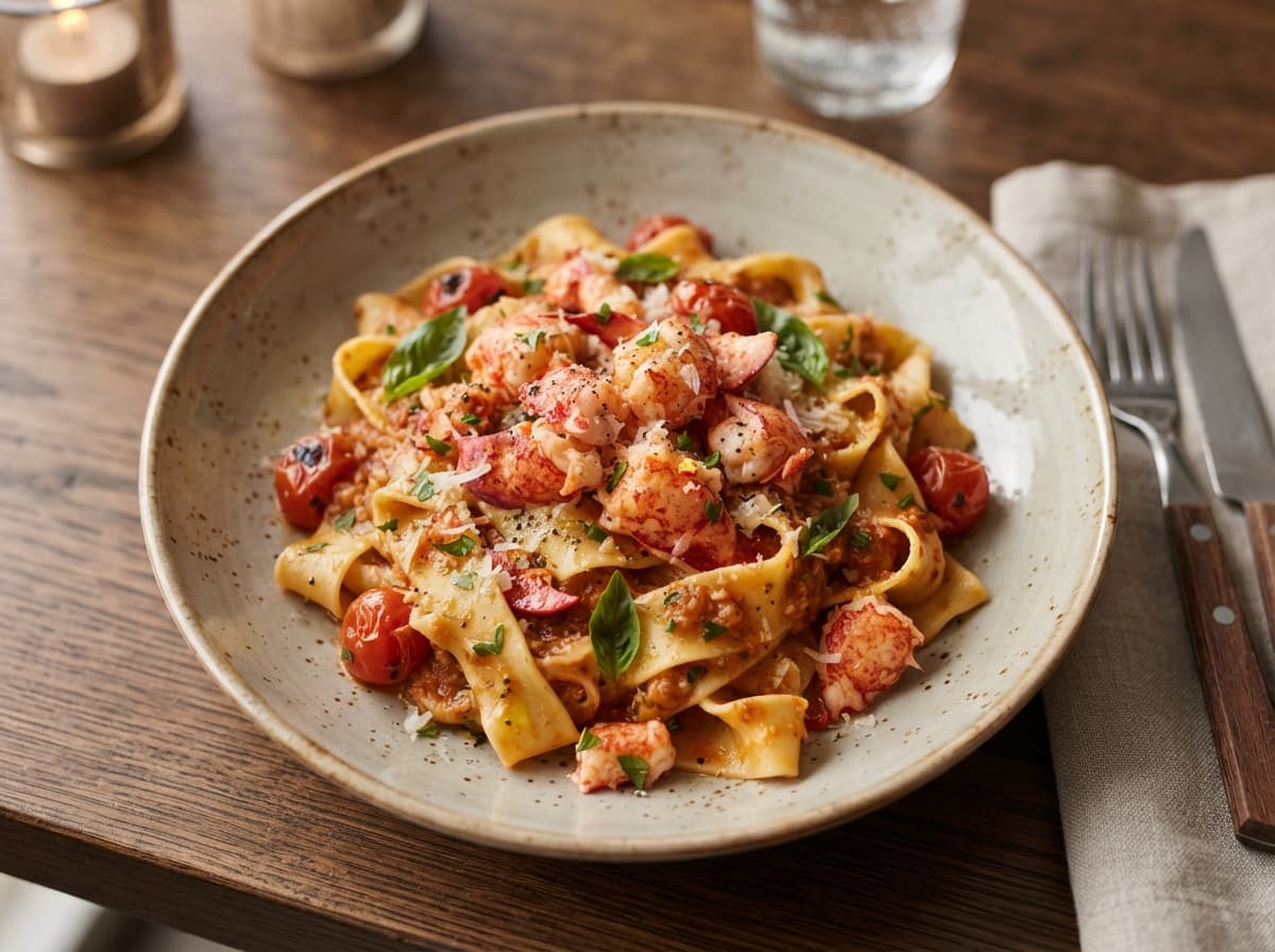 Lobster Pappardelle Pasta