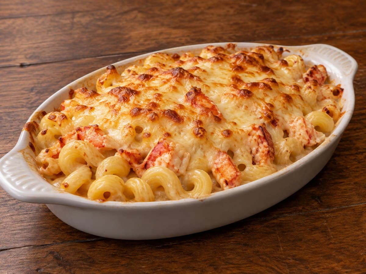 Lobster Pasta au Gratin