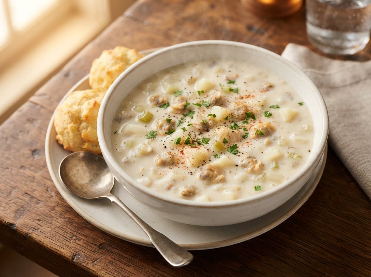 New! New England Clam Chowder - Bowl