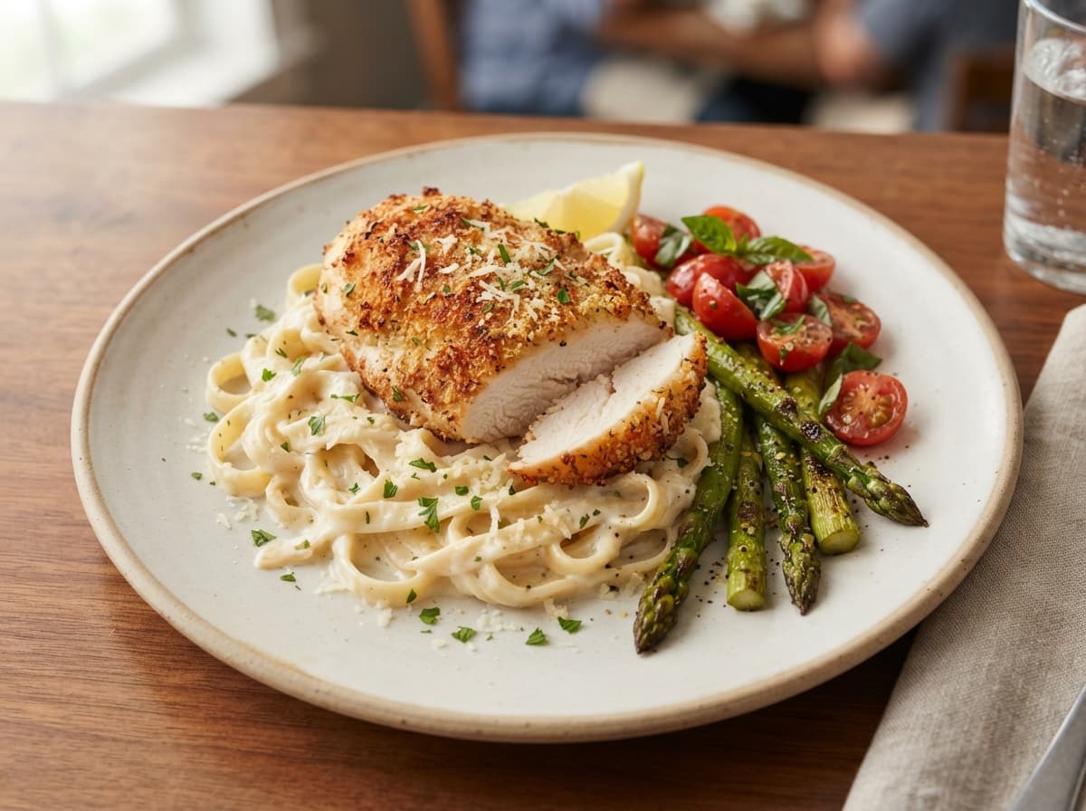 Parmesan-Crusted Chicken