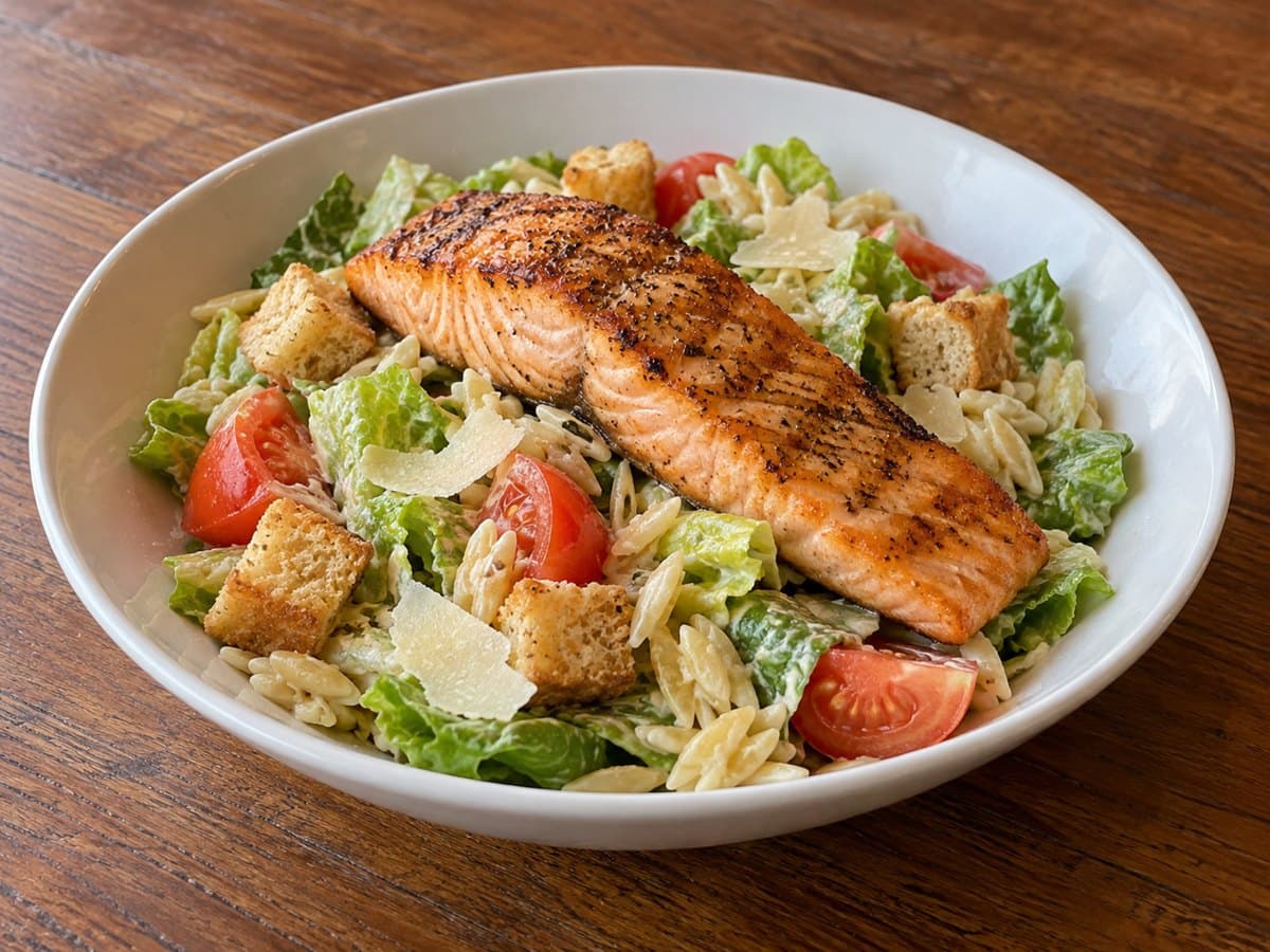 Salmon** Caesar Bowl