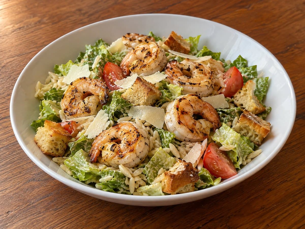 Shrimp Caesar Bowl