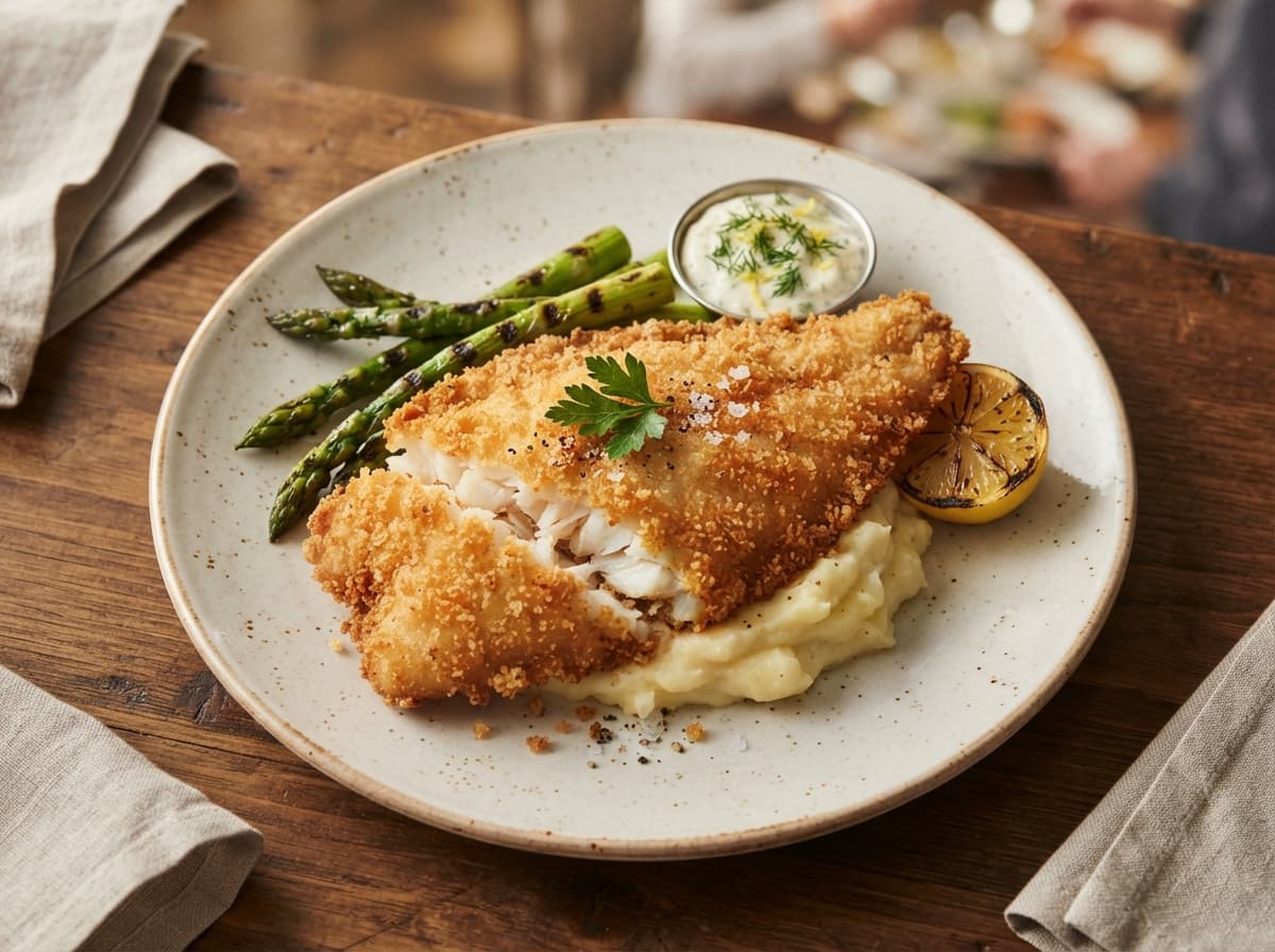 Wild-Caught Crunch-Fried Flounder